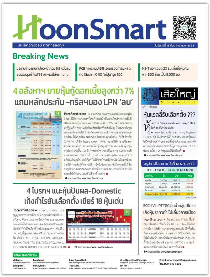 หนังสือพิมพ์ HoonSmart